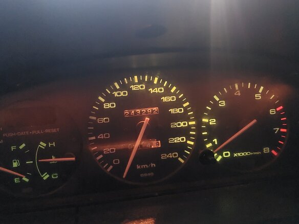 1990 Mazda 323 IV (BG), синий, 95000 рублей - вид 7