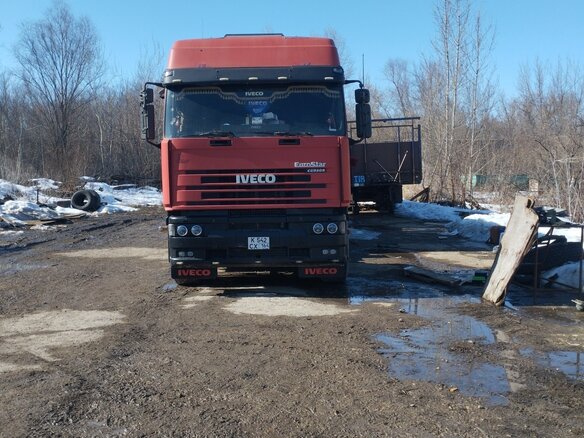2000 Iveco EuroStar, красный, 1250000 рублей