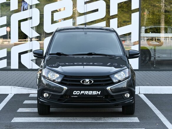 2021 Lada (ВАЗ) Granta I Рестайлинг, серый - вид 2