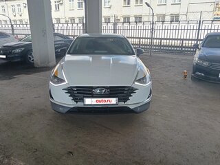 2021 Hyundai Sonata VIII (DN8), чёрный, 1574625 рублей, вид 3