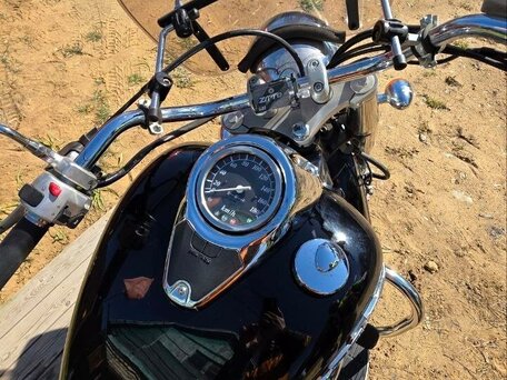 2008 Suzuki Intruder VL 400 Classic, чёрный, 465000 рублей, вид 2