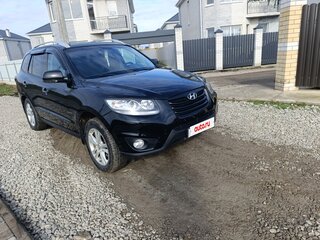 2011 Hyundai Santa Fe II Рестайлинг, чёрный, 1300000 рублей, вид 2