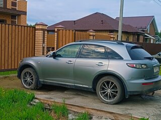 2007 Infiniti FX35 I (S50) Рестайлинг, серый, 900000 рублей, вид 4
