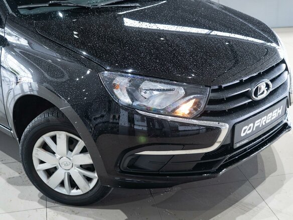 2022 Lada (ВАЗ) Granta I Рестайлинг, чёрный, 849000 рублей - вид 6