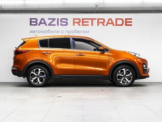 2019 Kia Sportage IV Рестайлинг, оранжевый, 1905000 рублей, вид 4
