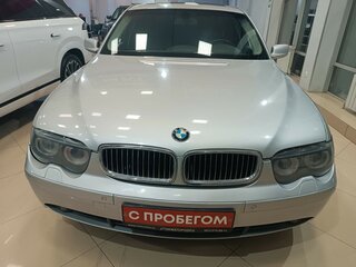 2002 BMW 7 серии 745i IV (E65/E66), серебристый, 539000 рублей, вид 2