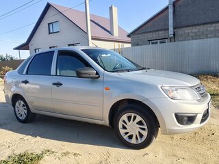 2016 Lada (ВАЗ) Granta I, серебристый, 453000 рублей, вид 3