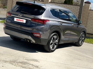 2018 Hyundai Santa Fe IV, серый, 2650000 рублей, вид 4