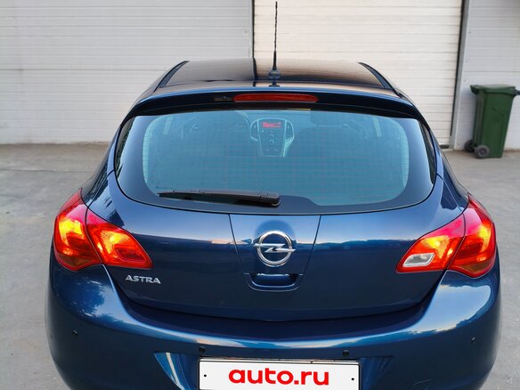 2012 Opel Astra J, синий, 785000 рублей - вид 4