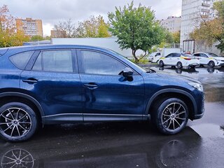 2017 Mazda CX-5 I Рестайлинг, синий, 1900000 рублей, вид 4