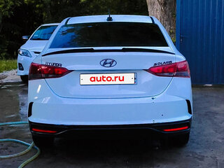 2020 Hyundai Solaris II Рестайлинг, белый, 1112000 рублей, вид 3