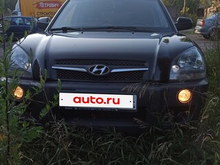 2008 Hyundai Tucson I, чёрный, 720000 рублей, вид 2