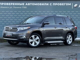 2012 Toyota Highlander II (XU40) Рестайлинг, серый, 1999000 рублей, вид 1