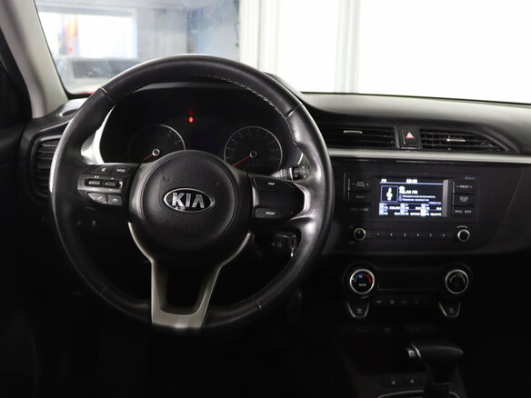 2021 Kia Rio X IV Рестайлинг, синий, 1499990 рублей - вид 9