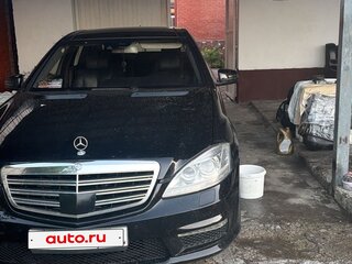 2007 Mercedes-Benz S-Класс 550 Long V (W221), чёрный, 990000 рублей, вид 5
