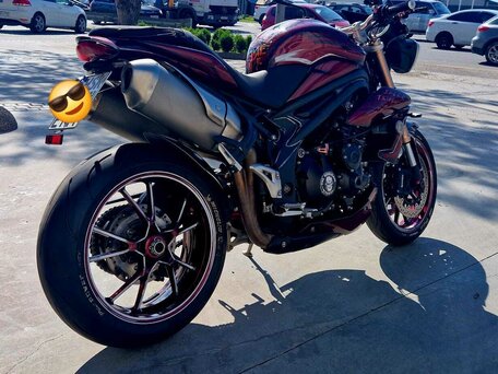 2014 Triumph Speed Triple, красный, 650000 рублей, вид 5