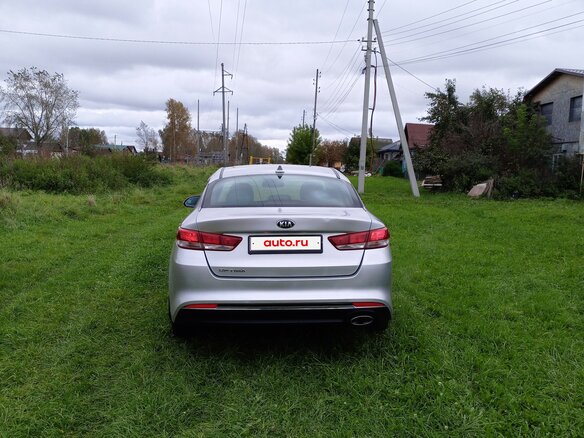 2017 Kia Optima IV, серебристый, 1025500 рублей - вид 6