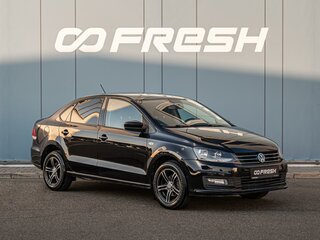 2016 Volkswagen Polo V Рестайлинг, чёрный, 1045000 рублей, вид 1