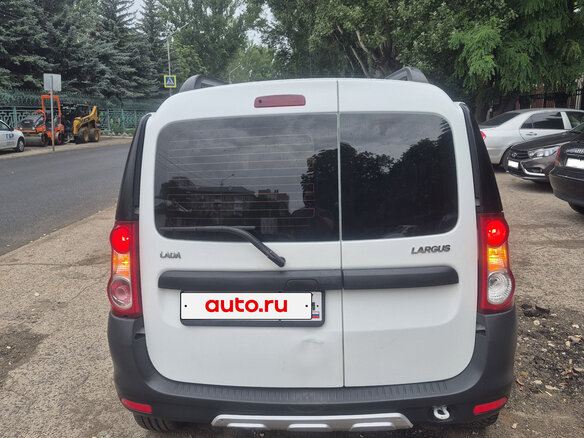 2019 Lada (ВАЗ) Largus Cross I, белый, 870000 рублей - вид 3