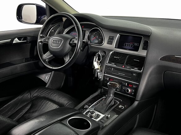 2012 Audi Q7 I (4L) Рестайлинг, синий, 1750000 рублей - вид 12
