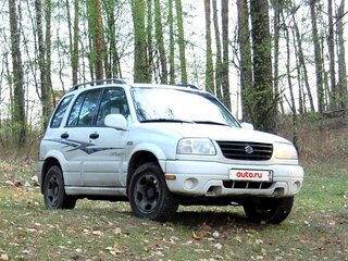 2001 Suzuki Grand Vitara I, белый, 599000 рублей, вид 4