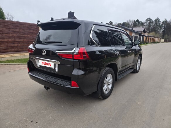 2016 Lexus LX 450d III Рестайлинг 2, чёрный, 6200000 рублей - вид 4