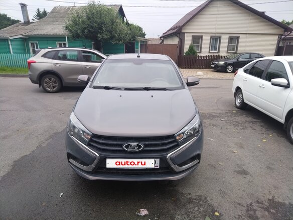 2019 Lada (ВАЗ) Vesta I, серый, 790000 рублей - вид 2