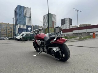 2008 Yamaha XV 1700 Warrior, красный, 715000 рублей, вид 4
