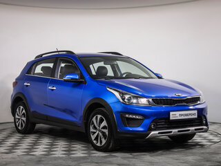 2019 Kia Rio X-Line IV, синий, 1424777 рублей, вид 3