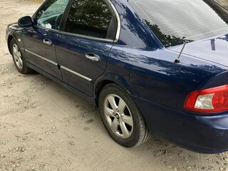 2005 Kia Magentis I Рестайлинг, синий, 430000 рублей, вид 1