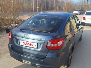 2014 Lada (ВАЗ) Granta I, серый, 670000 рублей, вид 2