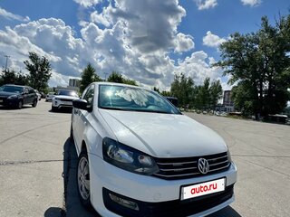 2018 Volkswagen Polo V Рестайлинг, белый, 799000 рублей, вид 5