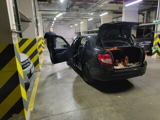 2022 Lada (ВАЗ) Granta I Рестайлинг, чёрный, 620000 рублей, вид 5