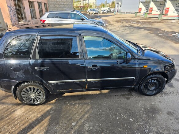 2011 Lada (ВАЗ) Kalina I, синий, 210000 рублей - вид 3