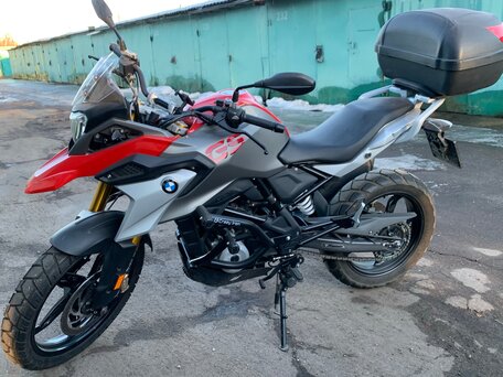 2018 BMW G 310 GS, красный, 400000 рублей, вид 4
