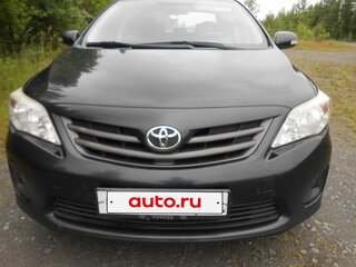 2012 Toyota Corolla X (E140, E150) Рестайлинг, чёрный, 1280000 рублей, вид 4