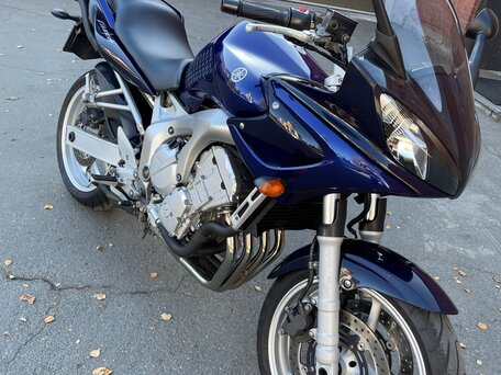 2004 Yamaha FZ6, синий, 565000 рублей, вид 5