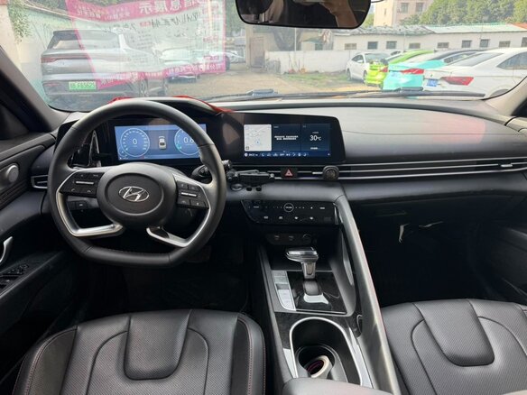 2022 Hyundai Elantra VII (CN7), серый, 1353000 рублей - вид 7