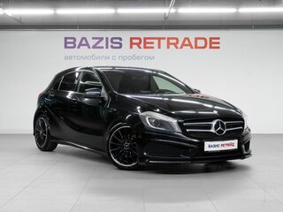 2013 Mercedes-Benz A-Класс 180 III (W176), чёрный, 1639000 рублей, вид 3