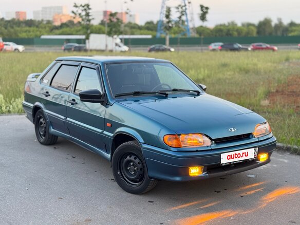 2004 Lada (ВАЗ) 2115, синий, 145000 рублей - вид 8