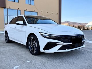 2023 Hyundai Elantra VII (CN7) Рестайлинг, белый, 1720000 рублей, вид 4