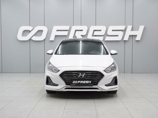 2017 Hyundai Sonata VII (LF) Рестайлинг, белый, 2170000 рублей, вид 3