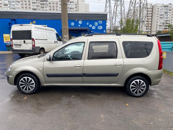 2014 Lada (ВАЗ) Largus I, серый - вид 11