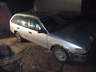 1992 Toyota Corolla VII (E100), серебристый, 100000 рублей, вид 2