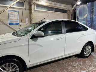 2017 Lada (ВАЗ) Vesta I, белый, 730000 рублей, вид 4