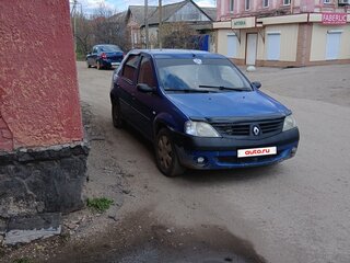 2007 Renault Logan I, синий, 260000 рублей, вид 5