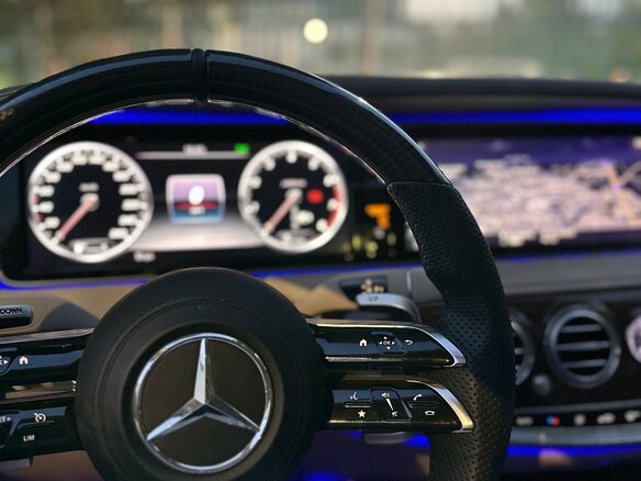 2015 Mercedes-Benz S-Класс 500 Long VI (W222, C217), чёрный, 2700000 рублей - вид 7