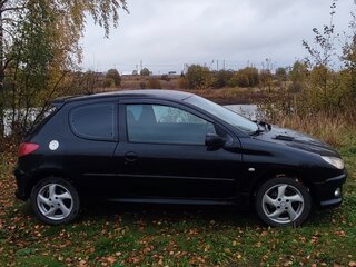 2004 Peugeot 206, чёрный, 600000 рублей, вид 4