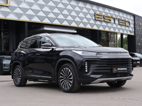 2022 Exeed TXL I Рестайлинг, чёрный - вид 2