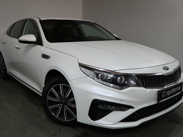 2019 Kia Optima IV Рестайлинг, белый